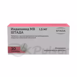 Indapamide Mv Stada™ Prolonged-Release Tablets 1.5Mg, 30Pcs Buy Online 11