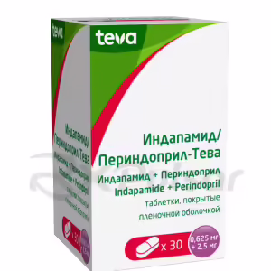 Indapamide/Perindopril-Teva™ Tablets 0.625Mg+2.5Mg, 30Pcs Buy Online 8