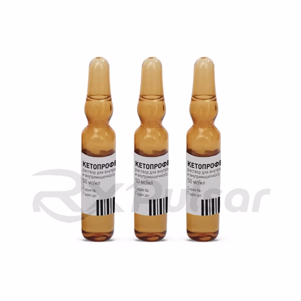 Ketoprofen-50Mg-Solution-2Ml_3 Ketoprofen Solution For Intravenous And Intramuscular Injection 50Mg/Ml (2Ml), 5 Ampoules Buy Online 3