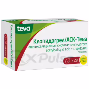 Klopidogrel/Ask-Teva™ Tablets 100Mg+75Mg, 28Pcs Buy Online 6