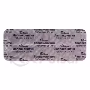 Lappaconitine Tablets 25Mg, 30Pcs Buy Online 14