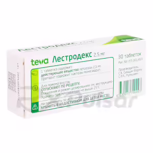 Lestrodex™ Tablets 2.5Mg, 30Pcs Buy Online 6 Lestrodex™ Tablets 2.5Mg, 30Pcs Buy Online 5