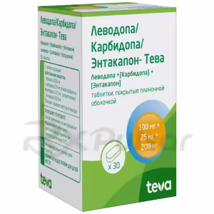 Levodopa/Carbidopa/Entacapone-Teva™ Tablets 100Mg+25Mg+200Mg, 30Pcs Buy Online 8