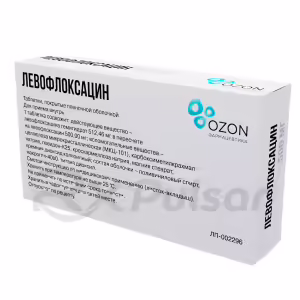 Levofloxacin Tablets 500Mg, 5Pcs Buy Online 8