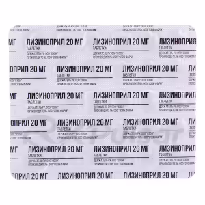 Lisinopril Tablets 20Mg, 30Pcs Buy Online 14