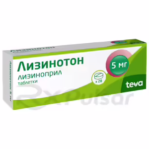 Lizinoton™ Tablets 5Mg, 28Pcs Buy Online 5