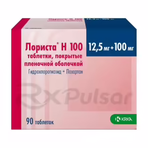Lorista™ H Tablets 12.5Mg+100Mg, 90Pcs Buy Online 9
