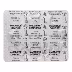 Macmiror Complex 500™ Vaginal Capsules 200,000Iu+500Mg, 8Pcs Buy Online 14
