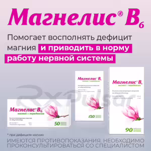 Magnelis B6™ Tablets 48Mg+5Mg, 90Pcs Buy Online 12