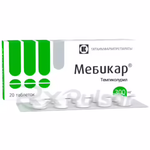 Mebicar™ Tablets 300Mg, 20Pcs Buy Online 5