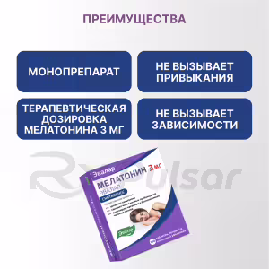 Melatonin Evalar™ Tablets 3Mg, 100Pcs Buy Online 17