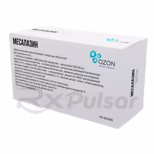 Mesalazine Enteric-Coated Tablets 500Mg, 50Pcs Buy Online 8
