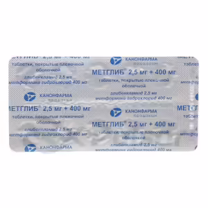 Metglib™ Tablets 2.5Mg+400Mg, 40Pcs Buy Online 7