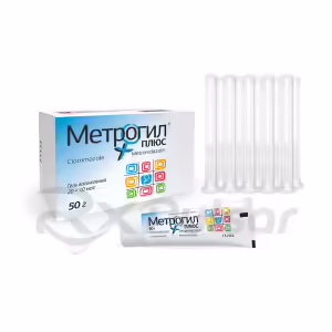 Metrogyl™ Plus Vaginal Gel 20Mg+10Mg/G (50G) + Applicators, 10Pcs Buy Online 6