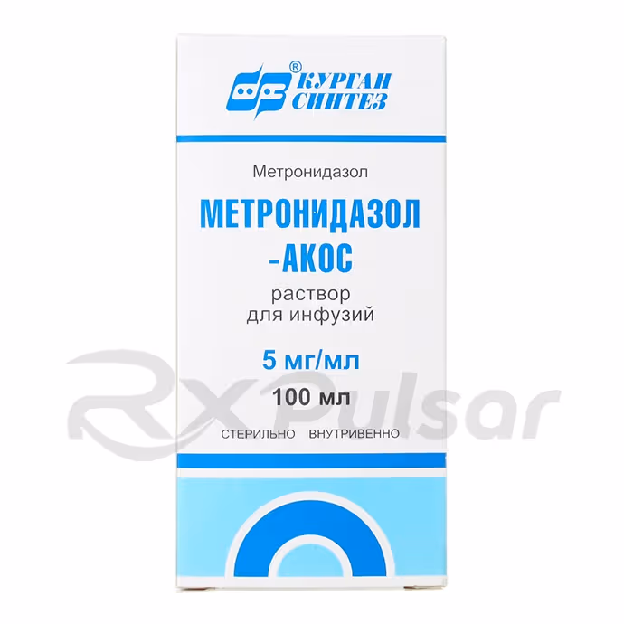 Metronidazole-Akos-5Mg-Solution-100Ml_1 Metronidazole-Akos™ Infusion Solution 5Mg/Ml (100Ml), Vial 1Pc Buy Online 1