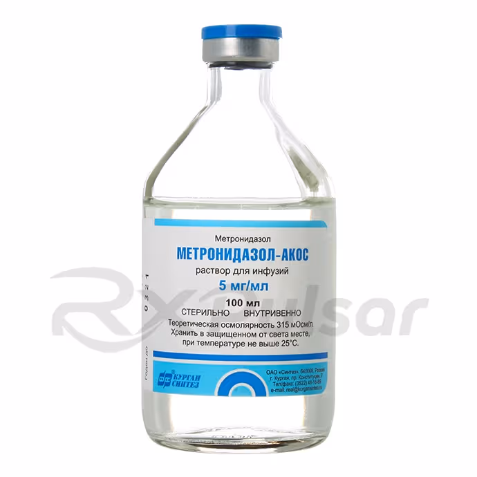 Metronidazole-Akos-5Mg-Solution-100Ml_2 Metronidazole-Akos™ Infusion Solution 5Mg/Ml (100Ml), Vial 1Pc Buy Online 2