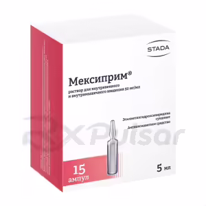 Mexiprim™ Solution For Iv And Im Injection 50Mg/Ml (5Ml), 15Pcs Buy Online 7 Mexiprim™ Solution For Iv And Im Injection 50Mg/Ml (5Ml), 15Pcs Buy Online 6