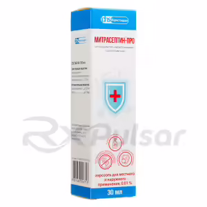 Mitraseptin™-Pro Aerosol For Local And External Use 0.01%, Spray Nozzle+Protective Cap (30Ml), 1Pc Buy Online 13