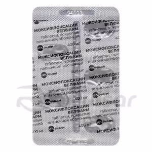 Moxifloxacin Velfarm™ Tablets 400Mg, 5Pcs Buy Online 14
