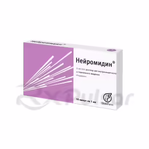 Neuromidin™ Solution For I/M And S/C Injection 5Mg/Ml (1Ml), 10Pcs Buy Online 9 Neuromidin™ Solution For I/M And S/C Injection 5Mg/Ml (1Ml), 10Pcs Buy Online 8