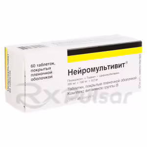 Neuromultivit™ Tablets 200Mg+100Mg+0.2Mg, 60Pcs Buy Online 10