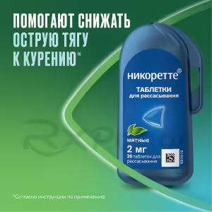 Nicorette™ Mint Lozenges 2Mg, 20Pcs Buy Online 20