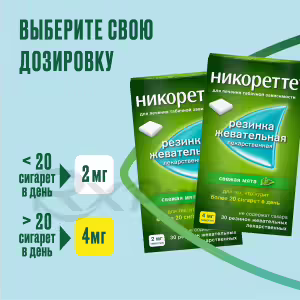 Nicorette™ Medicated Chewing Gum Fresh Mint 2Mg, 30Pcs Buy Online 26