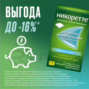 Nicorette™ Medicated Chewing Gum Icy Mint 4Mg, 105Pcs Buy Online 53