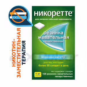 Nicorette™ Medicated Chewing Gum Icy Mint 4Mg, 105Pcs Buy Online 21
