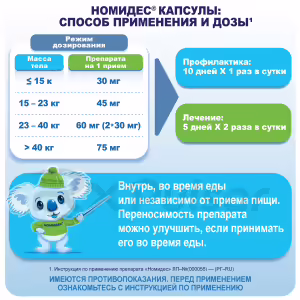 Nomides™ Capsules 30Mg, 10Pcs Buy Online 15