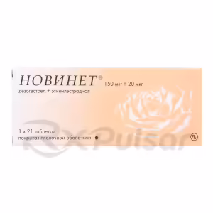 Novinet™ Tablets 150Mcg+20Mcg, 21Pcs Buy Online 6