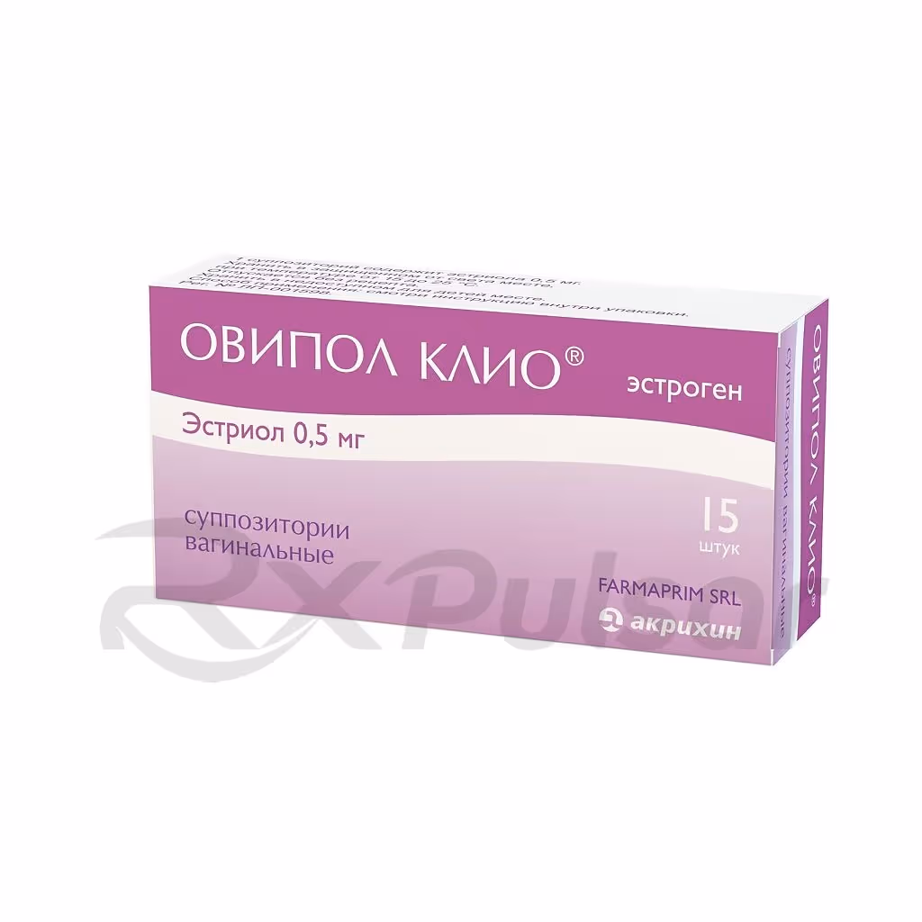 Ovipol-Clio-0_5Mg-Suppositories_3 Ovipol™ Clio Vaginal Suppositories 0.5Mg, 15Pcs Buy Online 3