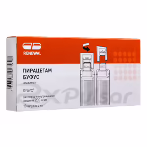 Piracetam Bufus Reneval™ Solution For Intravenous Injection 200Mg/Ml (5Ml), 10Pcs Buy Online 7
