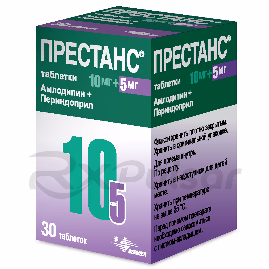 Prestans-10Mg5Mg-Tablets_1 Prestans™ (Amlodipine 10Mg + Perindopril 5Mg) Tablets, 30Pcs Buy Online 1