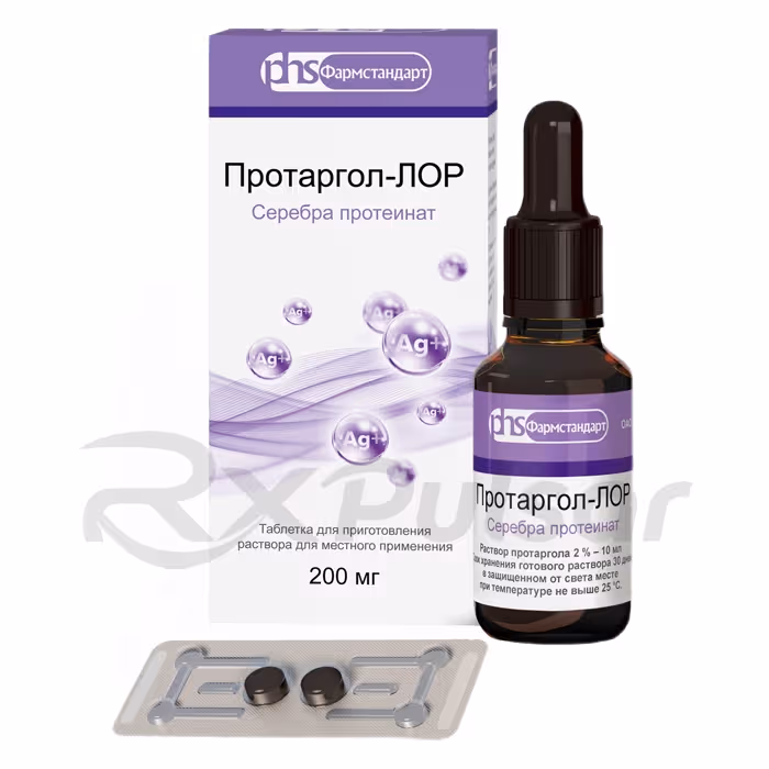 Protargol-Lor-200Mg-2-Tablets_1 Protargol-Lor™ Tablets For Local Solution 200Mg, 2Pcs Buy Online 1