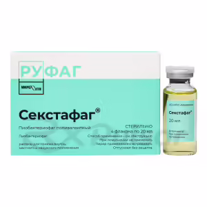 Pyobacteriophage Polyvalent (Sextaphage) Oral, Topical And External Solution 20Ml, 4Pcs Buy Online 6