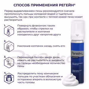 Regaine™ Topical Foam 5% (60Ml), 1Pc Buy Online 33