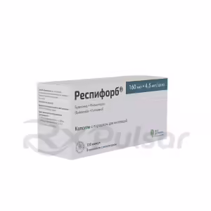 Respiforb™ Capsules With Inhalation Powder 160Mcg+4.5Mcg/Dose, 120Pcs Buy Online 6 Respiforb™ Capsules With Inhalation Powder 160Mcg+4.5Mcg/Dose, 120Pcs Buy Online 5
