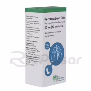 Respirafen™ Air Metered-Dose Inhaler 20Mcg+50Mcg/200 Doses, 1Pc Buy Online 6