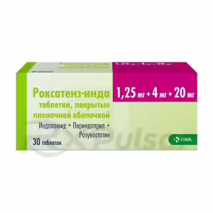 Roxatenz-Inda™ Tablets 1.25Mg+4Mg+20Mg, 30Pcs Buy Online 9