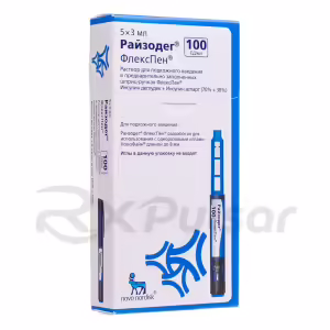 Ryzodeg™ Flexpen Solution For Subcutaneous Injection 100U/Ml (3Ml), Cartridges In Pre-Filled Pens 5Pcs Buy Online 6