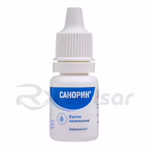 Sanorin™ Nasal Drops With Sea Water 0.1% (10Ml), 1Pc Buy Online 12