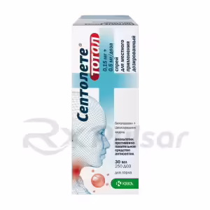 Septolete™ Total Metered-Dose Spray For Topical Use 0.15Mg+0.5Mg/Dose (250 Doses) 30Ml, 1Pc Buy Online 6