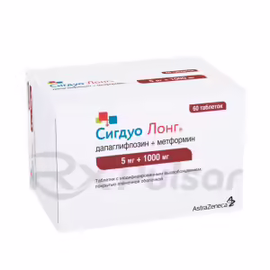 Sigduo™ Long Modified-Release Tablets 5Mg+1000Mg, 60Pcs Buy Online 7 Sigduo™ Long Modified-Release Tablets 5Mg+1000Mg, 60Pcs Buy Online 6