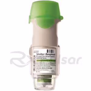 Spiolto™ Respimat Inhalation Solution 2.5Mcg+2.5Mcg/Dose (4Ml) Cartridges With Inhaler, 1Pc Buy Online 5