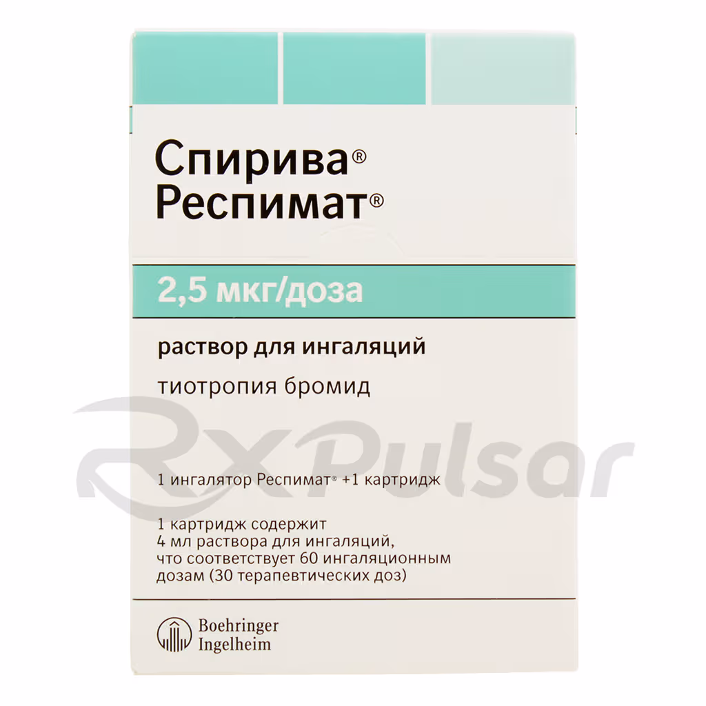 Spiriva-Respimat-2_5Mcg-Solution_1 Spiriva™ Respimat Inhalation Solution 2.5Mcg/Dose (4Ml/60 Doses) Cartridges With Inhaler, 1Pc Buy Online 1