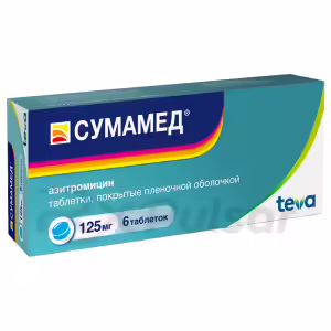 Sumamed™ Tablets 125Mg, 6Pcs Buy Online 6 Sumamed™ Tablets 125Mg, 6Pcs Buy Online 5