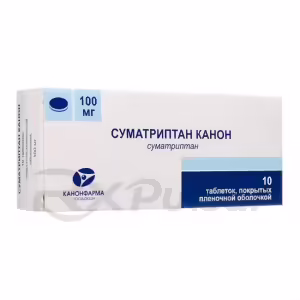 Sumatriptan Canon™ Tablets 100Mg, 10Pcs Buy Online 8 Sumatriptan Canon™ Tablets 100Mg, 10Pcs Buy Online 7