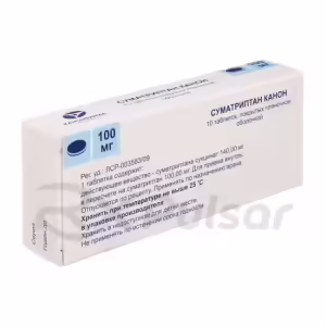 Sumatriptan Canon™ Tablets 100Mg, 10Pcs Buy Online 10 Sumatriptan Canon™ Tablets 100Mg, 10Pcs Buy Online 9