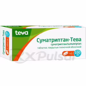 Sumatriptan-Teva™ Tablets 100Mg, 6Pcs Buy Online 7 Sumatriptan-Teva™ Tablets 100Mg, 6Pcs Buy Online 6